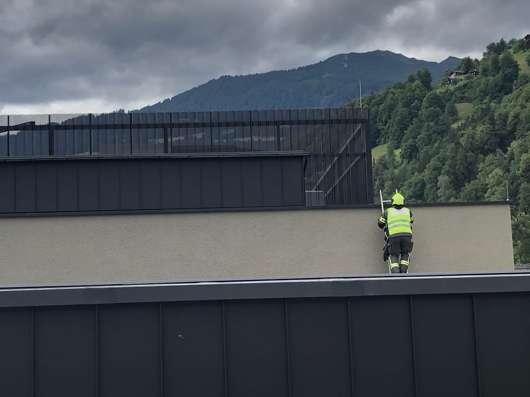 Brandmeldeanlage Alpenhotel Montafon hat ausgelöst