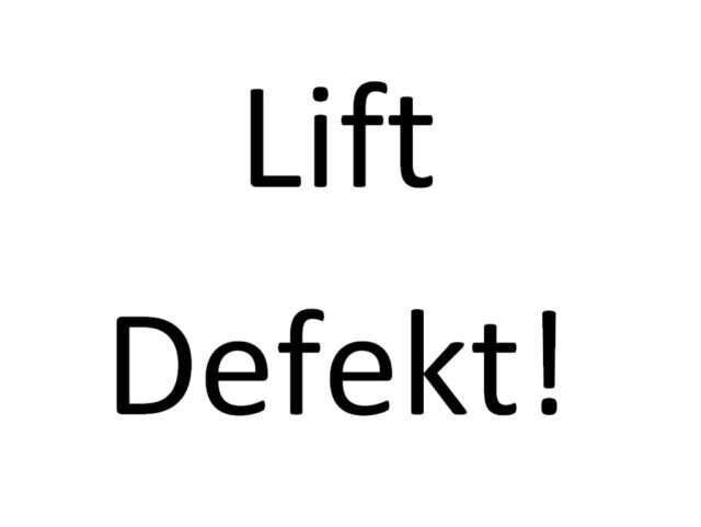 Personenrettung aus Lift