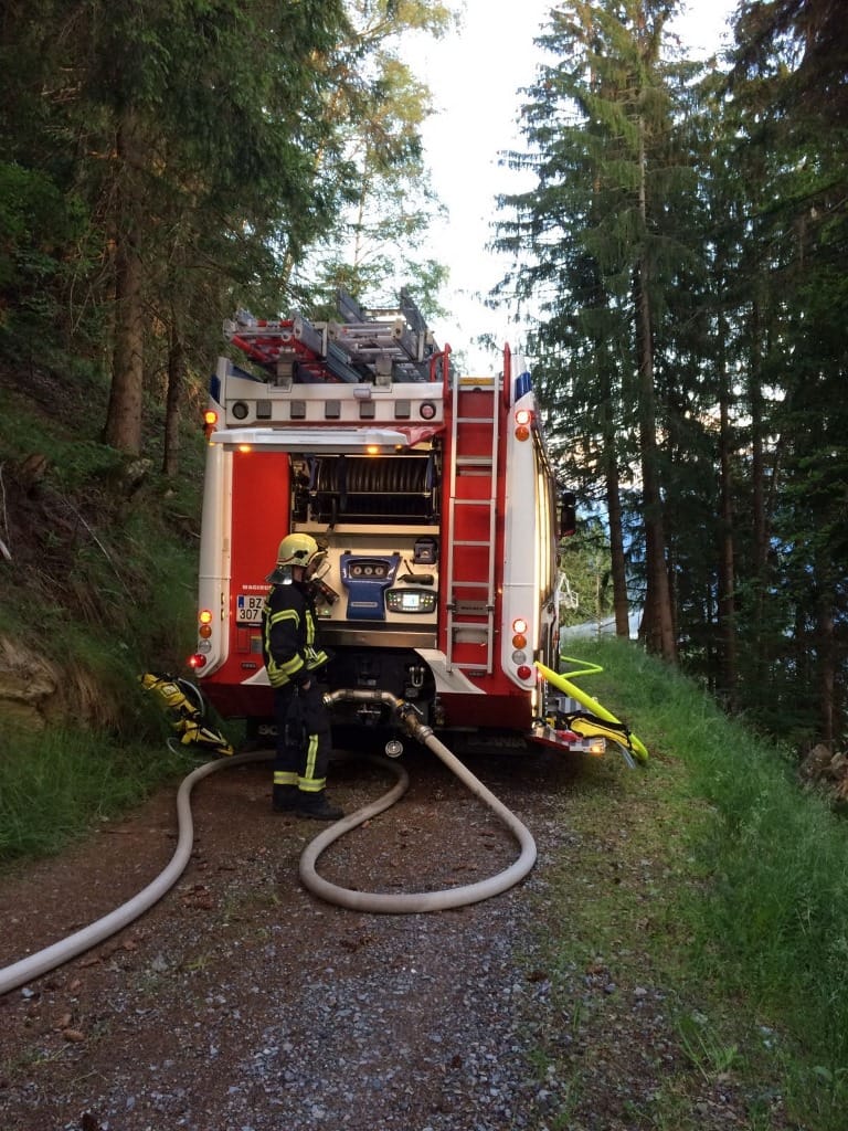 Waldbranduebung mit FW Nueziders 5 6