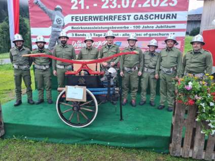 Feuerwehr Schruns Bezirksfeuerwehrfest Gaschurn 2