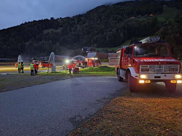 Probe Saugstelle bei Zamangbahn