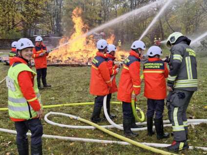 Gemeinsame Probe mit der FJ Tschagguns