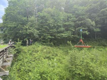 Probe Materialseilbahn